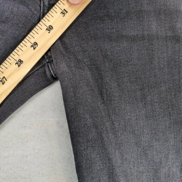 Pilcro Jeans The Demilune Boot Womens 28 Black Stretch Denim Anthropologie 28x29 - Picture 5 of 10